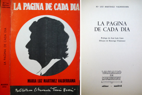 La página de cada día. Poemas. Prólogo de José Luis …