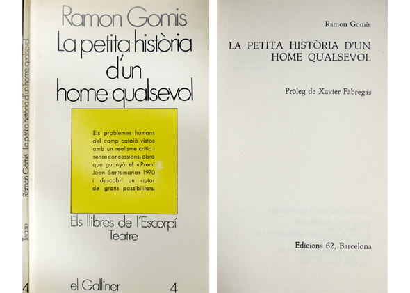 La petite història d'un home qualsevol. Pròleg de Xavier Fàbregas.