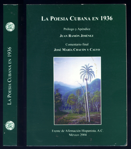 La poesía cubana en 1936. Prólogo y apéndice de Juan …