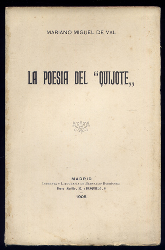 La poesía del Quijote. Discurso leído en el Ateneo de …