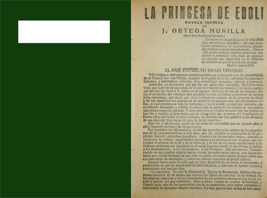 La Princesa de Éboli. Novela.