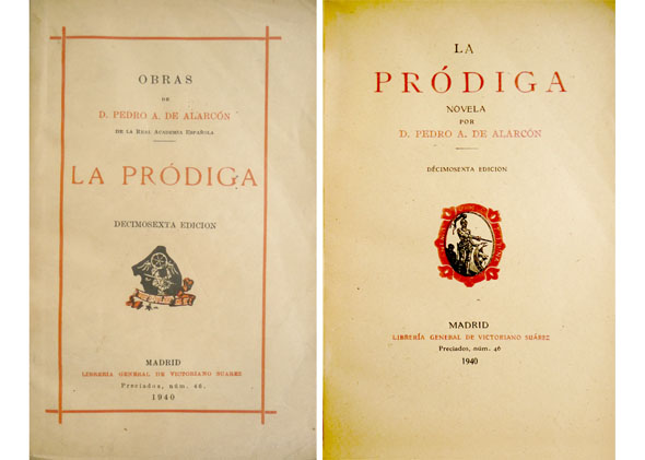 La Pródiga. Novela.