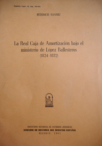 La Real Caja de Amortización bajo el Ministerio de López …