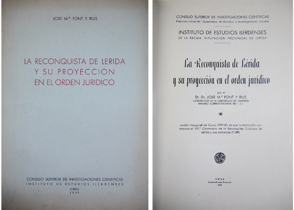 La Reconquista de Lérida y su proyección en el orden …