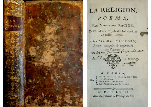 La Religion. Poëme. Huitieme Édition, revue, corrigée et augmentée par …