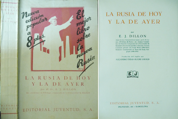 La Rusia de hoy y la de ayer. Prólogo y …