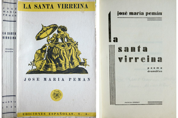 La santa virreina. Poema dramático.