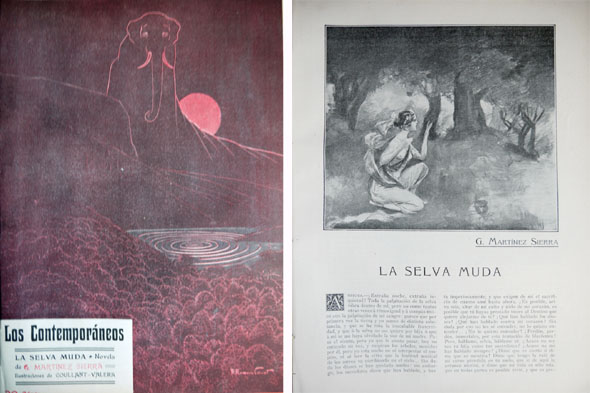 La selva muda. Novela.