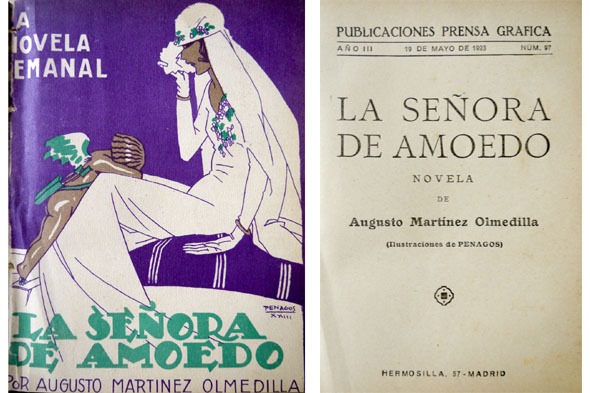 La señora de Amoedo. Novela.