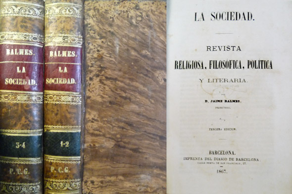 La Sociedad. Revista religiosa, filosófica, política y moral. Tercera edición.