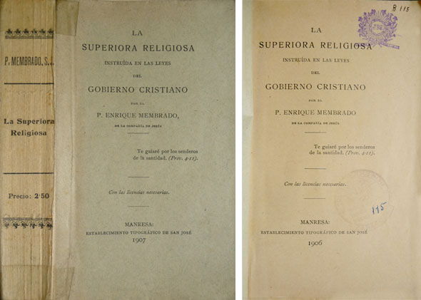 La Superiora Religiosa instruída en las leyes del gobierno cristiano.