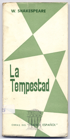 La Tempestad. Adaptación de José Hierro.