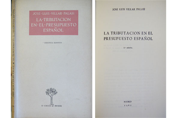 La Tributación en el Presupuesto español.