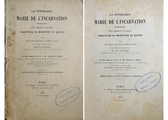 La Vénerable Marie de l'Incarnation, ursuline, née Marie Guyart, Fondatrice …