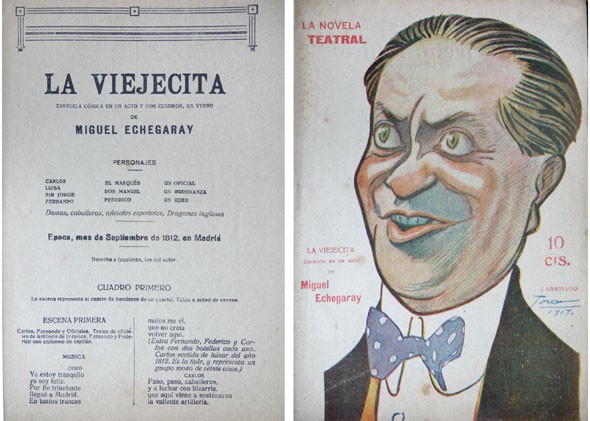 La viejecita. Zarzuela cómica en un acto y dos cuadros, …