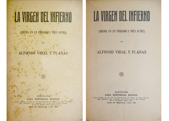 La vírgen del infierno. Drama en un prólogo y tres …