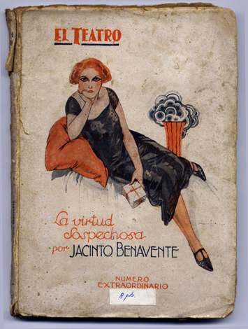 La virtud sospechosa. Comedia en tres actos.