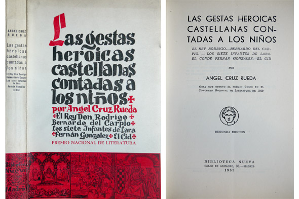 Las Gestas Heroicas Castellanas contadas a los niños.
