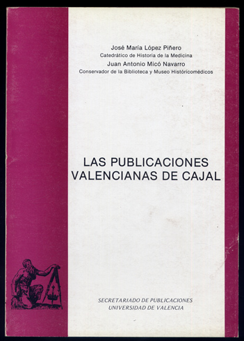 Las publicaciones valencianas de Cajal.