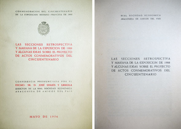 Las Secciones Retrospectiva y Mariana de la Exposición de 1908 …