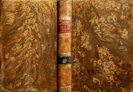 Lecciones de Antigüedades Griegas. [Seguido de:] Lecciones de Historia del …