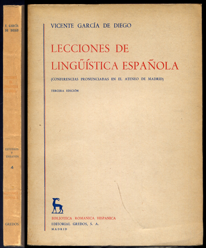 Lecciones de Lingüística Española. Conferencias pronunciadas en el Ateneo de …