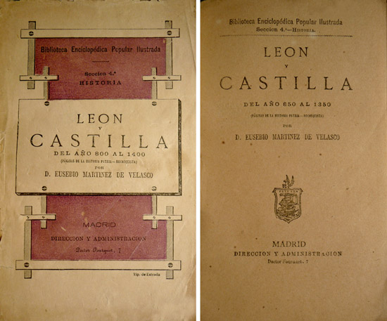 León y Castilla del año 850 al 1350. Páginas de …