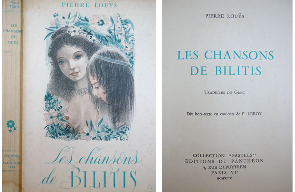 Les Chansons de Bilitis.