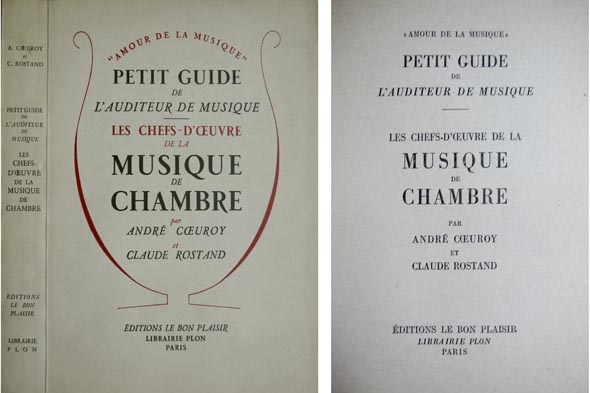 Les chefs-d'oeuvre de la Musique de Chambre. (Petit Guide de …