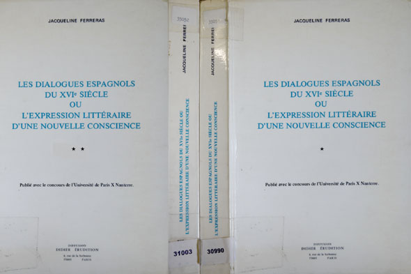 Les Dialogues Espagnols du XVIème Siècle ou L'expression littéraire d'une …