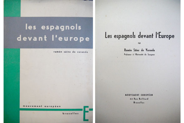 Les espagnols devant l'Europe.