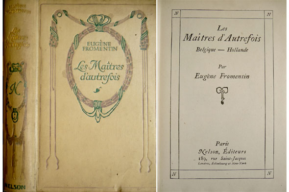 Les Maîtres d'Autrefois. [Belgique - Hollande].