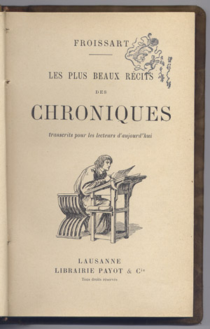 Les plus beaux récits des Chroniques, transcrits pour les lecteurs …