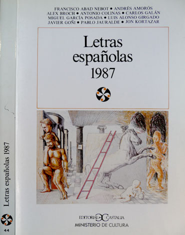 Letras Españolas 1987. Textos de Andrés Amorós, Carlos Galán Lorés, …