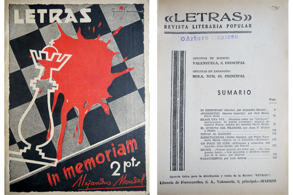 Letras, Revista literaria popular. Año IV. 1 de Marzo de …