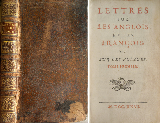 Lettres sur les Anglois et les François et sur les …