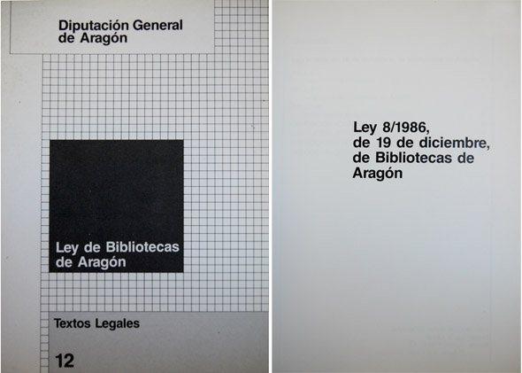Ley 8 / 1986, de 19 de diciembre, de Bibliotecas …