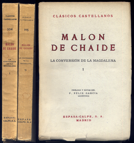 Libro de la Conversión de la Magdalena. Prólogo y Notas …