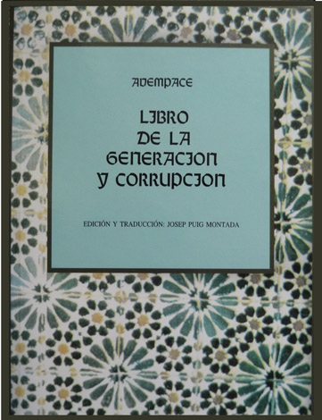 Libro de la Generación y Corrupción. Edición y traducción de …