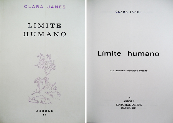 Límite humano. Poemas.