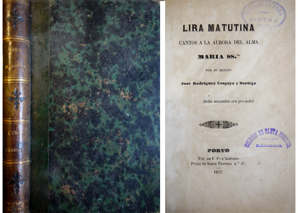 Lira Matutina. Cantos a la aurora del alma Maria Santísima, …