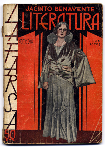 Literatura. Comedia en tres actos.