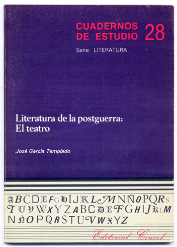 Literatura de la Postguerra: El Teatro.