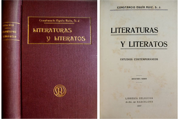 Literaturas y Literatos. Estudios contemporáneos. Segunda serie.