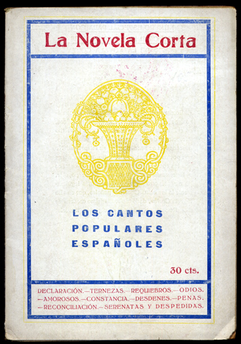 Los cantos populares españoles.
