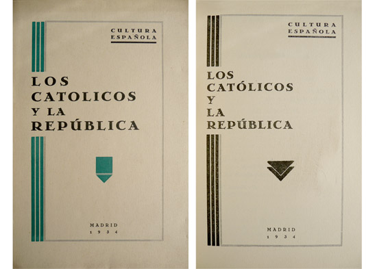Los Católicos y la República.