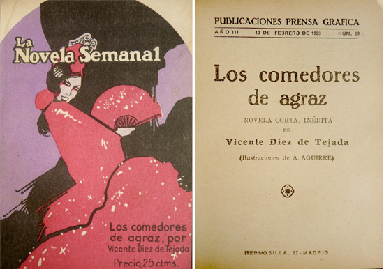 Los comedores de agraz. Novela corta.