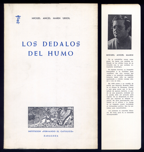 Los Dédalos del Humo. Prólogo de Luciano Gracia.