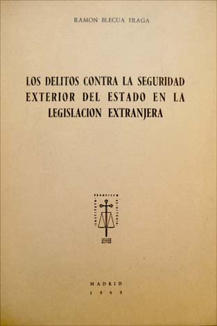 Los delitos contra la seguridad exterior del Estado en la …