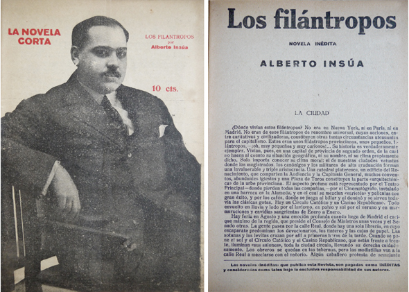 Los filántropos. Novela.